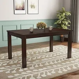 Sheesham Wood 6 Seater Dining Table Only for Dining Room | Wooden Dining Table Only for Home & Kitchen | Solid Wood Dinner Table for Hotels & Restaurant(Walnut Finish)-image-92