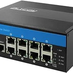 OLYCOM Managed Switch Poe Giabit Ethernet 8 Port RJ45 with POE+ 4 Port SFP Din Rail IP40 Vlan QoS STP/RSTP for Outdoor Use-picture-28