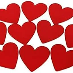 Enakshi® 2x10pcs Red Heart Shape Wood Slice Wooden Pieces for DIY Wedding Craft 48mm|Crafts | Multi-Purpose Craft Supplies | Crafting Pieces | Wooden Pieces-image-10