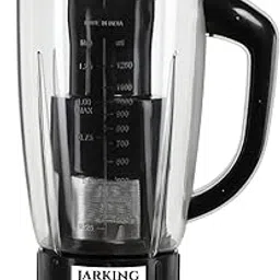 Jarking Juicer Jar with Lid for Mixer Grinder (1500ML), with Fruit Filter ABS Plastic Material, Black, 1Pc MA04-image-77