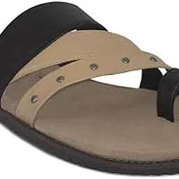 planet paaduks Ethically sourced genuine leather | black open toe-ring padded slides| Casual Comfort Slides-picture-37