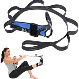 Fastiven Foot and Calf Stretcher - Stretching Strap for Plantar Fasciitis,Physical Therapy,Drop Foot,Heel Spurs,Achilles Tendonitis and Hamstring,Leg Stretcher Strap & Yoga Strap for Fitness-picture-16