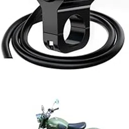 Universal Motorcycle Handlebar Switch 12V Aluminum 12V Light Push Button Waterproof ON Off Switches for Driving Lights- Fits 7/8" Handlebars (22mm) Comfortable With Ba-ttle-picture-68