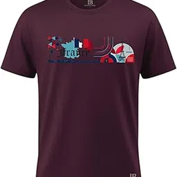 International Bhavah's City of Love Printed French T-Shirt-picture-30