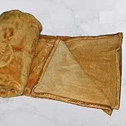 CHANGERS Embossed Blankets,Quilt,duvets,dohar,Quilt,duvets,dohar Solid Colour Ultra Soft Floral Double Bed Heavy Mink Winter Blanket-picture-24