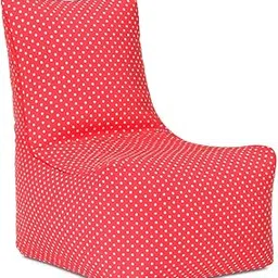 Style Homez Canvas Classic Chair, Cotton Canvas Star Printed Bean Bag L Size for Kids, Cover Only-picture-26