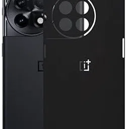 AtOdds - Compatible for OnePlus 11R (5G) Mobile Back Skin Film Wrap with Camera Protector (Coverage - Back+Camera+Sides) (Matte Black)-picture-15