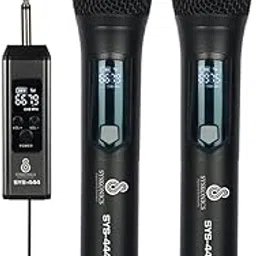 Syskonics SYS-444 Dual Wireless Microphone System – UHF Handheld Microphone-picture-29