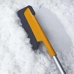 ATORSE Winter Car Cleaning Ice Scraper Snow Shovel Car Windshield Snow Brush Tool Without Light-image-12
