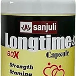 Sanjuli Longtime Capsule for Men – 500mg with Fulvic Acid 2.5% | 60 Tablets | Enhances Strength, Stamina & Vitality | Ayurvedic Energy Booster Supplement-picture-46