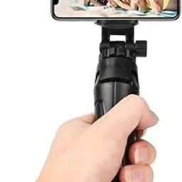 Multifunctional Tripod Stand for Mobile, Camera, Table Top Tripod Stand Phone Mount, Compact, Travel Ready, Compatible with Gopro, Smartphones, Compact Cameras, DSLRs, and Selfie Sticks-image-47