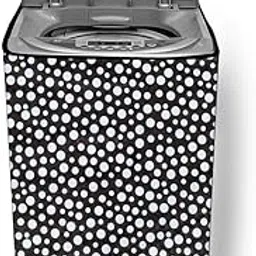 Stylista Washing Machine Cover Compatible for Haier 7.5 kg Fully-Automatic Top Load HWM75-707NZP, Polka dot Printed Pattern-picture-33