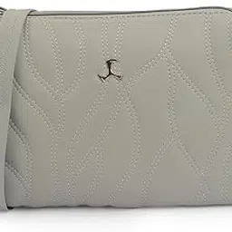 mochi Women Casual Faux leather Soft Body Zipper closure Quilted Sling Bag-picture-21