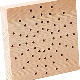 FABLOFT® Pottery Clay Plug Board Square Clay Plate Handmade Clay Base Doll Model Base Round-picture-30