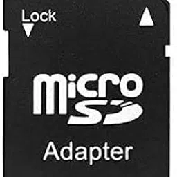 Micro SD Card to SD Card Adapter Reader Adapter Compatible with All Mobile Memory Cards (Only Card Reader (Black) Pack of (1)-image-90
