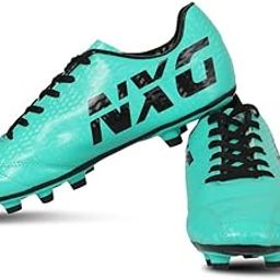 Vector X NXG Football Studs Sports Shoes, Men's - Green/Black, Size 9 UK-picture-5