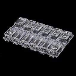 STYLEHEAVEN Empty Storage Container Box Case For Nail Art Tips Rhinestone Clear|Health & BeautyNail Care, Manicure & Pedicure|Nail Art Accessories-picture-49
