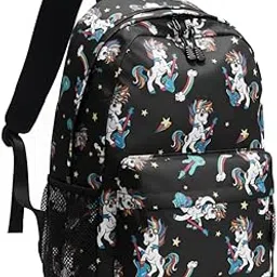 gynsun Medium School Bag for Girls with Bottle Compartment, Waterproof Womens Laptop Backpack for College, Tuition, Office-picture-40
