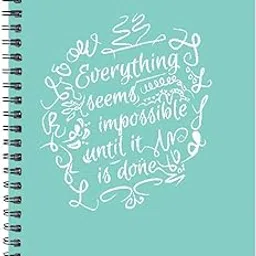 PAPER PLANE DESIGN Plain Pages Notebook For Personal Diary, Notes, Planner. A5 Size 140 Pages Plain. Wire Bound (11)-picture-60