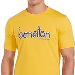 united colors of benetton Men's Solid Relaxed Fit T-Shirt-picture-54