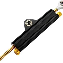 TRENDYNEST Motorcycle Steering Damper Professional Aluminum Safety Control with Bracket Black | Clutch Levers | Handlebars, Grips & Levers | Motorcycle Parts-image-72
