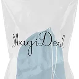 SNAPPSY Waterproof Baby Nappy Bag Reusable Tie Closure Diaper Pouch Bags Sky Blue-picture-14