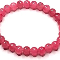 harmony kreation Serene Loops - 8 Inch - Stylish Minimalist Glass Bead Bracelets For Men, Women, Unisex-picture-32