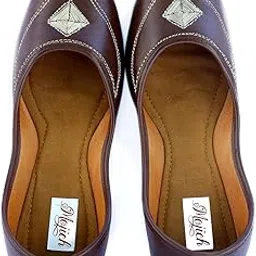 mojich Anarkali Cut Wear Traditional Punjabi Jutti | Designer Mojari Juttis | Ethnic Footwear for Women's-picture-25