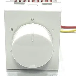 Litost L&T (Larsen & Toubro) Oris Fan Regulator 5 Step 240V AC 2-MOD White - (Pack of - 2)-picture-36