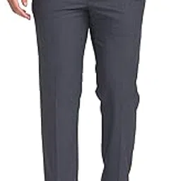raymond Contemporary Fit Dark Grey Trouser for Men-picture-12