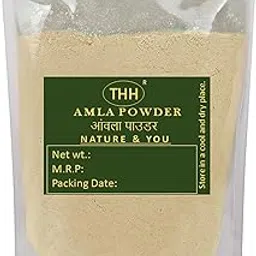THH 1Kg Organic Amla Powder for Hair Growth and Healthy Scalp|Edible Indian Gooseberry Powder for Hair & Skin| Artificial Colour, & Preservatives-Free-picture-37