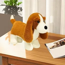Bnf® Cartoon Stuffed Dog Toy Soft Lovely Cartoon Plush Doll for Teens Adults Kids Light Brown Baby | Toys for Baby | Plush Baby Toys-picture-11