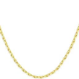 giva 925 Silver Golden Tranquil Waters Chain | Gifts for Women and Girls | With Certificate of Authenticity and 925 Stamp | 6 Months Warranty*-picture-32