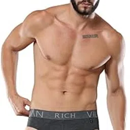 vilan Rich Brief Presents a 100% Cotton Regular Fit Solid Men's in a Convenient 2-Piece packy for Timeless Style and Comfort-picture-33