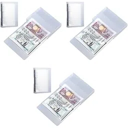 Climberty® Currency Collection Album with Dustproof Case Cash Folder Budget Binder Money Saving with 300PCS Transparent Pocket 7×4 inch-picture-14
