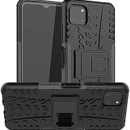 OneLike Shockproof Heavy Duty Hard Rugged Armor Dual Layer Hybrid Kickstand Protective Back Cover for Samsung Galaxy F42 5G - (Dazzle Tire, Black)-picture-11