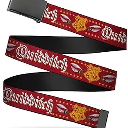 buckle-down Big Web Belt Harry Potter 1.0", Multicolor, Wide-Fits up to Kids Size 20, Multicolor-picture-41