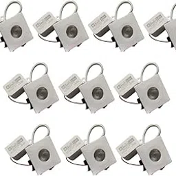 Swift Lite LED Light Pack of 10, 2 Watts - Square Button Light Cool White (P10 - CW-2W SBL)-picture-25