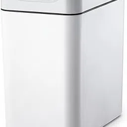 Smart Sensor Dustbin for Home & Office | Touchless Garbage Bin with Motion Sensor | 8L/12L | Modern Plastic Body with Soft-Close Lid | White (12L)-picture-43