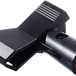 Mic Holder Clamp, Microphone Holder, Microphone Holder for Podcasting, Live Streaming, Music Recording, Stable Grip, Mic Hold Clip, Microphone Stand, Mic Clip, Clamp Microphone-image-0