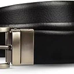 longhorns Genuine Leather Belt for Men – Formal Reversible Brown & Black Men’s Belt with Classic Buckle | Stylish Leather Belts for Man | Premium Mens Belts for Office & Casual Wear-picture-39