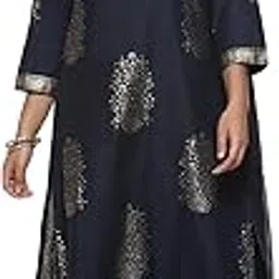 biba Women Straight Cotton Straight Kurta Palazzo Suit Set-picture-31