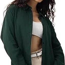 the souled store Women and Girls Short Sleeve Round Neck Solid Boyfriend Fit T-Shirt-picture-17