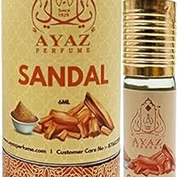 Ayaz Unisex attar | Original & Long Lasting Fragrance| Alcohol Free | Freshning and Floral Attar - 6ml (For Men & Women) (Sandal)-picture-42