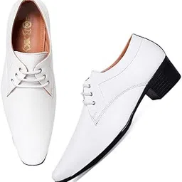 yuvrato baxi Men's 2" Height Increasing Synthetic Material Casual Formal Laceup Shoes with Pu Sole.-picture-12