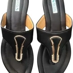 Fancy slippers Stylish chappal for women | Comfortable flat sandals for women stylish-picture-26