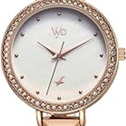 Fastrack Analog Mother of Pearl Dial Women's Watch-FV60050WM01W-picture-2