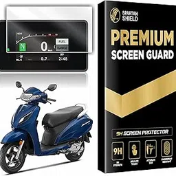 Spartan Shield Digital Meter Screen Guard For HONDA ACTIVA 110 Bike || TFT Instrument Cluster Protector || Anti Scratch | HD Clarity || Display Speedometer Console Accessory 2025+ [Not Tempered Glass]-image-89