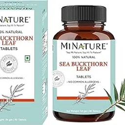 mi nature Sea Buckthorn Leaf Tablets | with 100% pure Sea Buckthorn Leaf Powder | 90 Tablets, 45 Day supply-picture-40