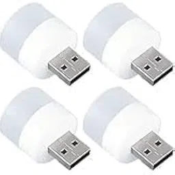 Hiveshva 1Watt Portable Mini Small Flexible USB LED Bright Light Bulb for Power Bank Laptop PC Reading Camping Home Car Home Mobile USB Charger Indoor Outdoor-picture-25